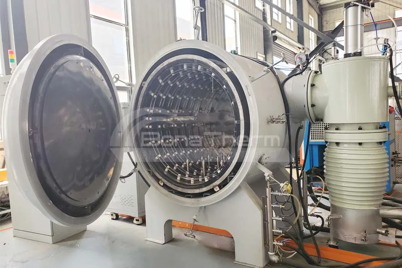 上海某材料公司采购博纳热1350度钼箔真空钎焊炉